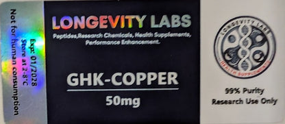 GHK-COPPER 50mg Vial