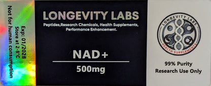 NAD+ 500mg Vial